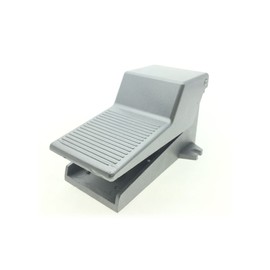 YXQ Pneumatic Foot Valve with Lock 2 Position 5 Way 1/4PT Threaded Pedal Air Control Switch Aluminum 4F210-08L