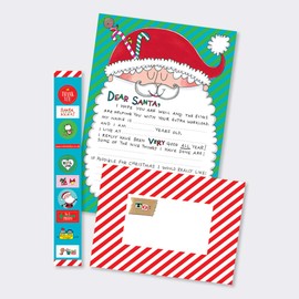 Rachel Ellen Letter to Santa, Writing Paper, Envelopes & Stickers Set