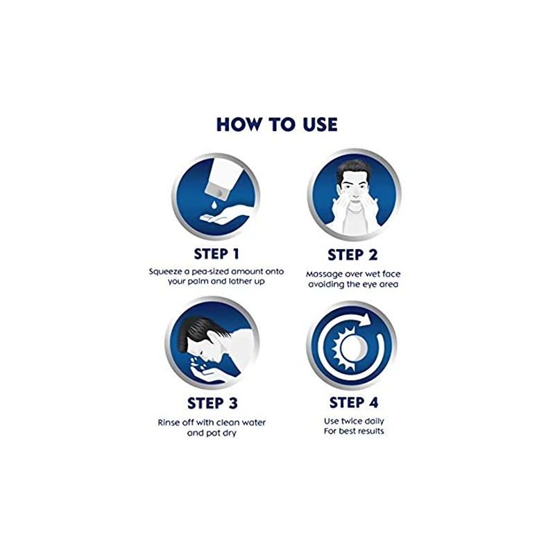 Nivea Men All In 1 Face Wash, 100gm