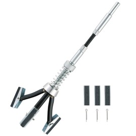 weyleity Engine Cylinder Hone Tool | 2" to 7" Diameter Adjustable Deglazer with Extra 3PCS Stones 220 Grit Engine Cylinder Hone Adjustable Deglaze Set for Grinding Holes (4")