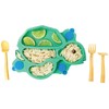 Constructive Eating Training Utensils and Plate Set - Made in