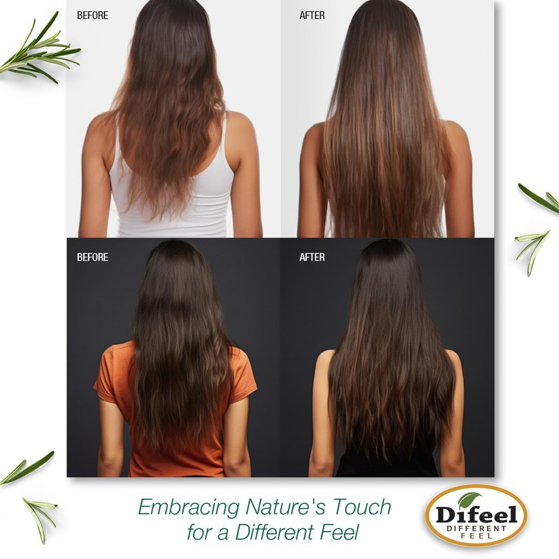 Difeel Rosemary & Mint Foaming Mousse 8 Ounces - Infused