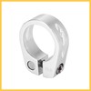 BULLSPANN Bicycle Seatpost Clamp Seatpost Adapter Replacement Bicycle Aluminum Alloy