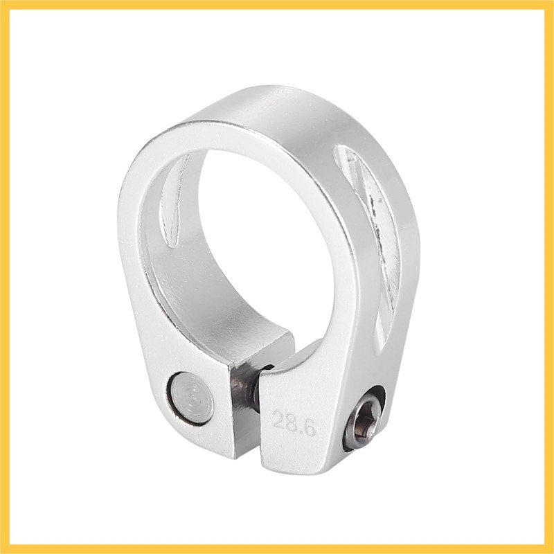 BULLSPANN Bicycle Seatpost Clamp Seatpost Adapter Replacement Bicycle Aluminum Alloy