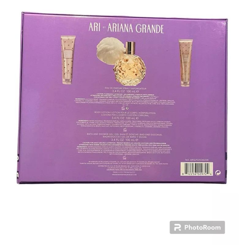 Ariana Grande Ari Set De 3 Pz Para Mujer Volumen