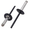 SKIR'CO Pack of 50 Large Flange Aluminium Blind Rivets 4.8