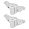 2Pcs Boat Rowlock Socket 1/2in Hole 316 Cast Stainless Steel