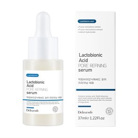 Lactobionic Acid -Glucan Serum 37ml  Anti-Oxidant, Shrink Pores, Adjust Water and Oil Balance, Remove Blackheads, Soften Keratin, Accelerate Cell...  
