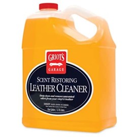Griot's Garage 10972 Odor Neutralizing Leather Cleaner Gallon – Cleans Leather & Vinyl Seats, Dashboards, Door Panels & More While Removing Odors. Safe On Analine & Pigmented Leather