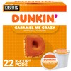 Dunkin' Donuts Coffee K-Cup® Pods, Caramel Me Crazy, Medium Roast,