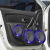 MACHSWON 2 x Car Audio Speaker Covers Mesh Subwoofer Grill