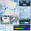 ATTACK SHARK R82HE 75% Rapid Trigger Mechanical Gaming Keyboard Wired,Hall