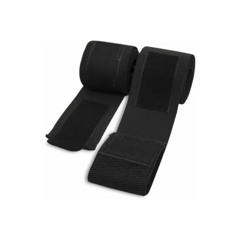 Faja Tres Velcros + Vendas Rodillas + Guantes Gym