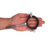 SKIR'CO Pipe Brackets with Black Rubber Lining for Diameter 47-51