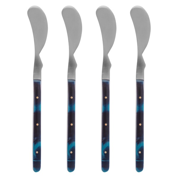 Karma, 4-piece Butter Spreader Cheese Knife Set, Spreader Knives for