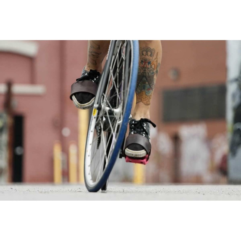 Oopsmark's Pedal Belt Toe Straps for Fixed Gear, Fixie, Single
