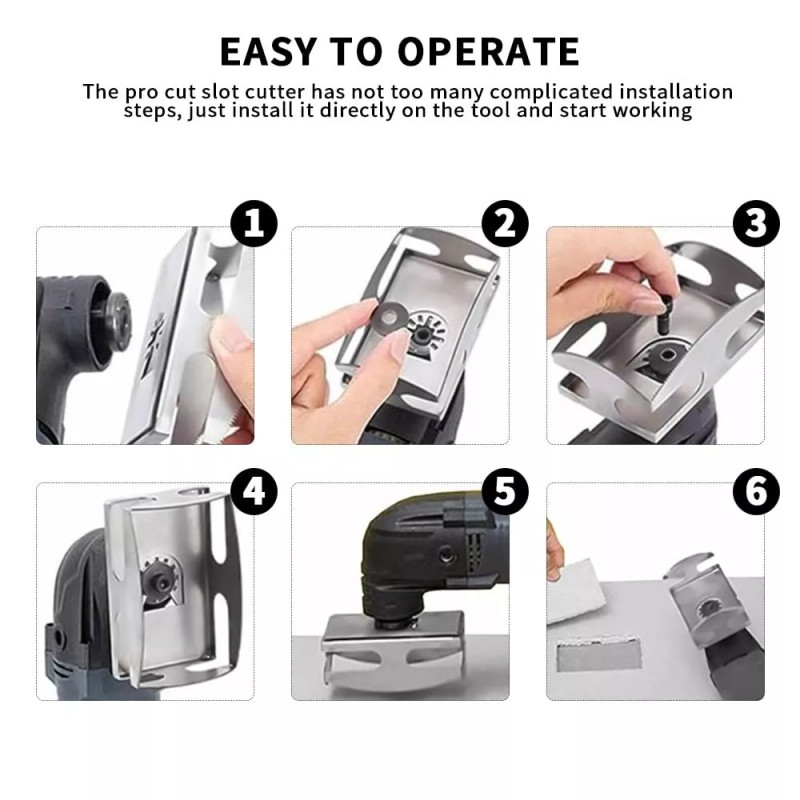 2pcs Stainless Steel Square Cutter for Electrical Box Drywall Outlet