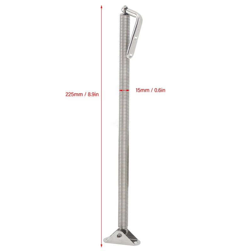2 Pcs Boat Hatch Support Spring Stainless Steel Adjuster Porthole