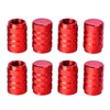 Tire Stem Valve Caps Aluminium Car Dustproof Caps Tire Wheel