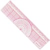 Westcott Engineers' Protractor Ruler, Dual-Scales Cm and Tenths-Inch, Back-to-School, School