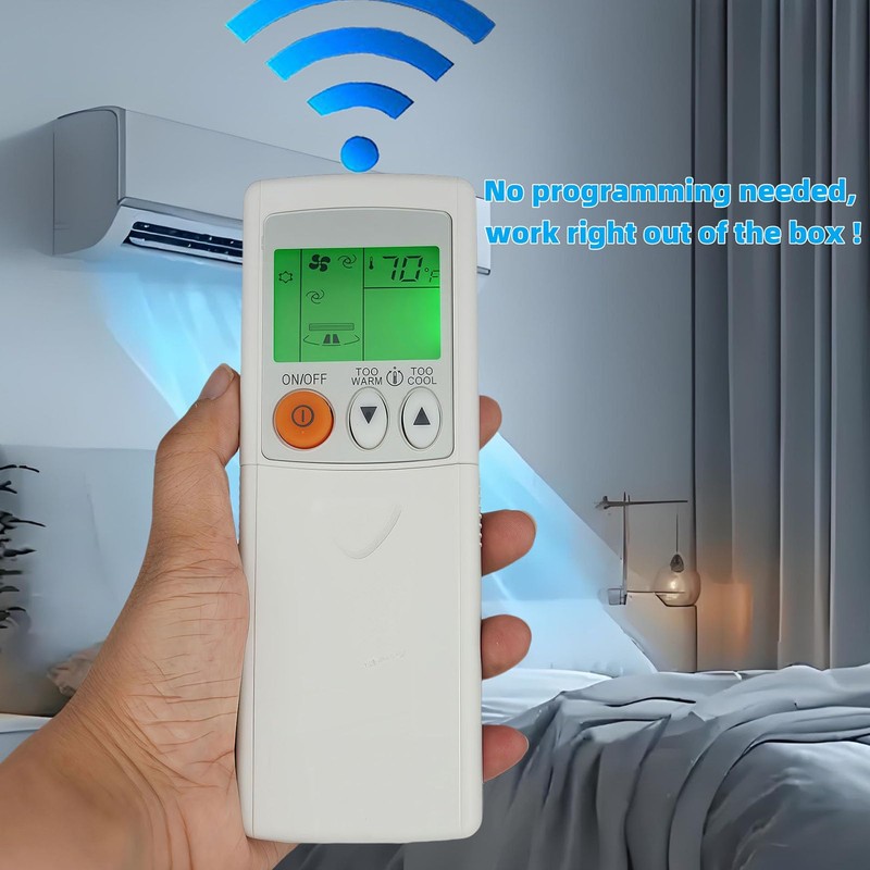 Replacement for Mitsubishi Electric Mr Slim Air Conditioner Remote Control