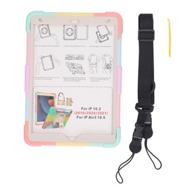 Tablet Case for IOS Tablet 7th 8th 9th Air3 10.5 360 Degree Full Protection Rotatable Drop Proof Silicone Tablet Cover