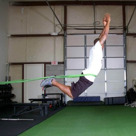 Rubberbanditz Athlete Training Running Bands - Agility, Mobility, Jumping, Power Fitness, Resistance Sprint Bands, Resistance Bands for Speed, Plyometrics, Sprinting, Size - 175-225 Lbs (Pack of 1)