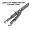 OEMTOOLS 27171 Adjustable Fan Clutch Holding Tool, Pulley Holder for