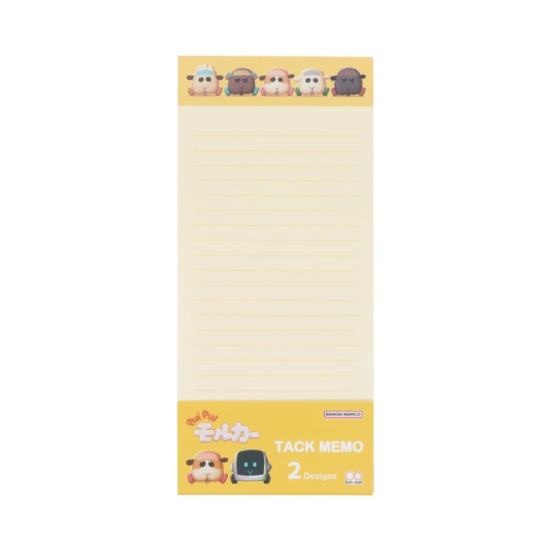 Sunstar Stationery PUIPUI Molker Sticky Notes Illustration Movie A S2845466