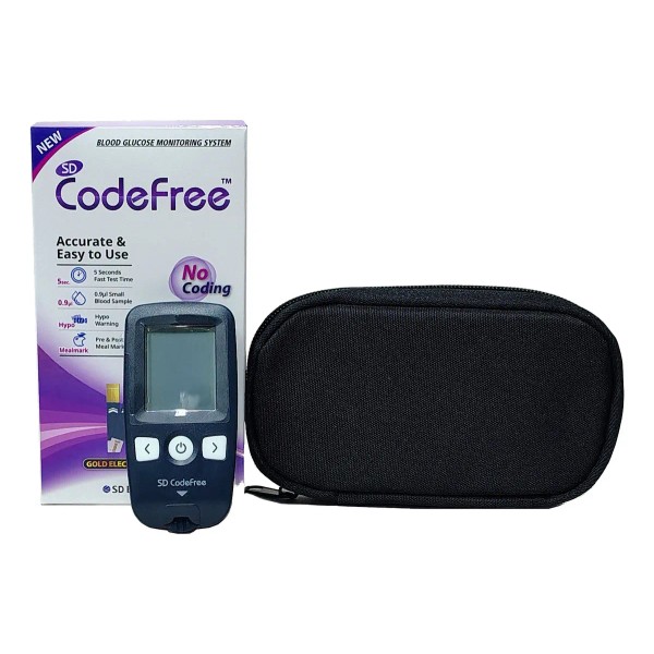 Glucometro Sd Codefree Medidor De Glucosa En Sangre Color Azul