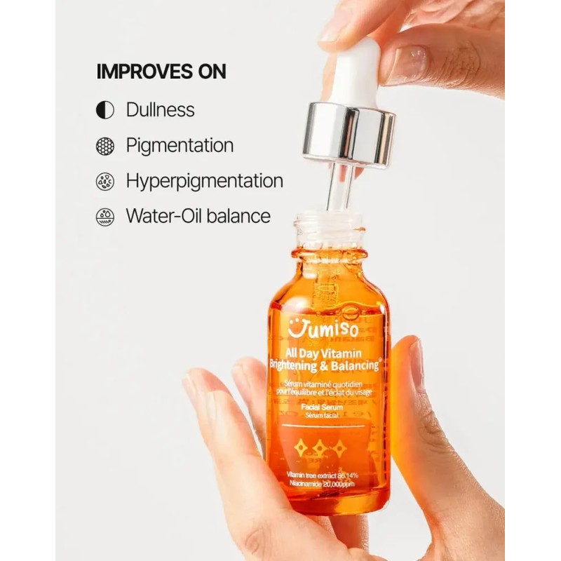 Jumiso All Day Vitamin Brightening & Balancing Facial Serum