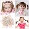 mefeny Hair Rubber for Children, Kids, Small, Large Capacity, Tangle-Free