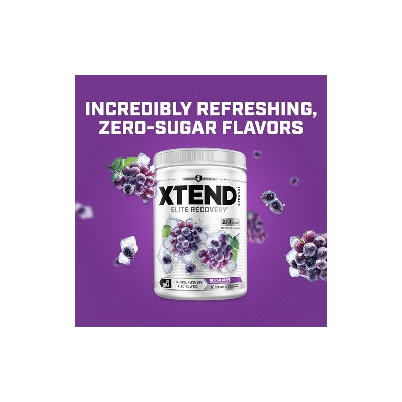 XTEND Suplemento alimenticio BCAA Sabor Uva, 390g