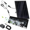 Solar Exhaust Fan,25W Solar Fan for Chicken Coop,Shed,Greenhouse & Attic