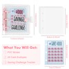 Mini Money Saving Binder with 25 Envelopes, $1000 Savings Challenge