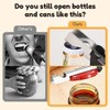 2Pcs 2024 New Stainless Steel Can Opener Adjustable Can Opener