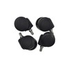 itechpanda Outdoor Roll Around Plant Caddy with Wheeled Planter Pallet,