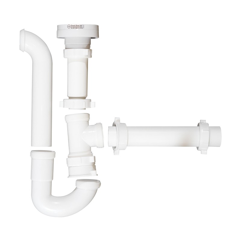 Tuuber Air Admittance Valve Trap Assembly Kit with 1-1/2 inch