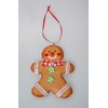 SHATCHI Christmas Tree Hanging Decorations Traditional Gingerbread Cookie Couple Man