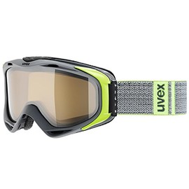 Uvex g.gl 300 Adult Ski Goggles – Matte Dark Grey, One Size