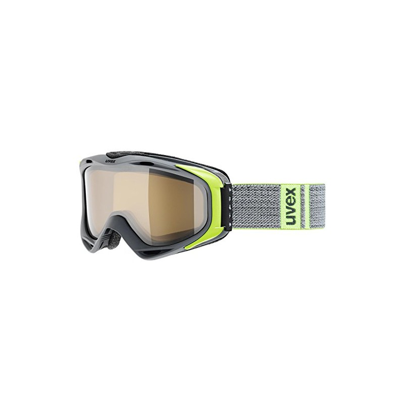 Uvex g.gl 300 Adult Ski Goggles – Matte Dark Grey,