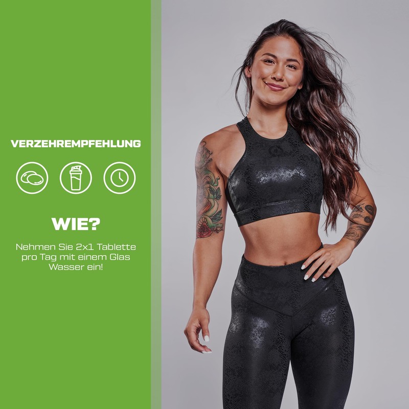 Scitec Nutrition Ginkgo Biloba Extrakt Tabletten - Natürliche Unterstützung, Standardisierte