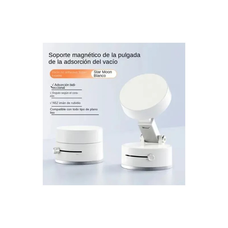Soporte Magnetico Celular De Ventosa Para Teléfono Base Auto