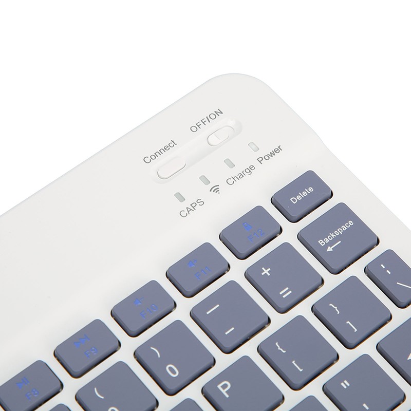 78 Key Wireless Bluetooth Keyboard 32.8ft Ergonomic Ultra Thin Silent