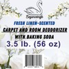Eleganceinlife Fresh Linen-Scented Carpet and Room Deodorizer with Baking Soda,