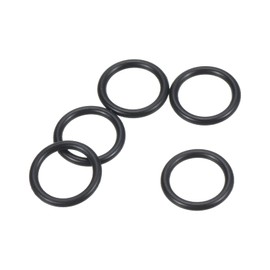 PATIKIL Nitrile Rubber O-Rings 11.5 mm AD 8.5 mm ID 1.5 mm Width Metric Seal for Tap Plumbing Car Repair Black Pack of 50