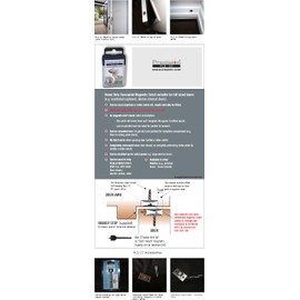 Precision Lock Magnetic Catch with Adjustable Black (16 mm to 30 mm Door)