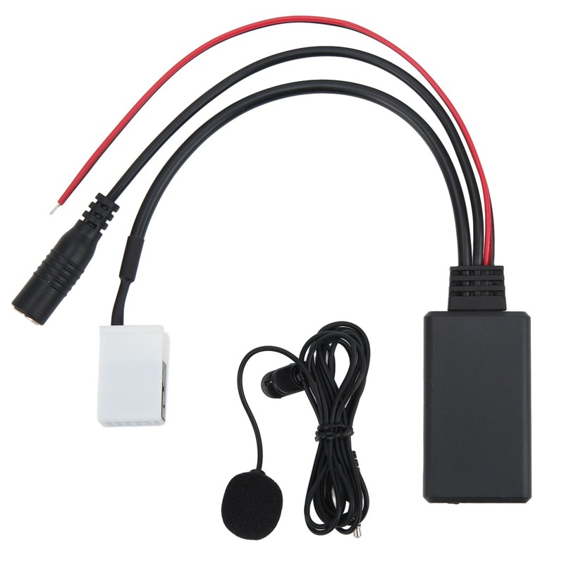 Car Radio Audio Input Cable Bluetooth 5.0 Media Aux Adapter