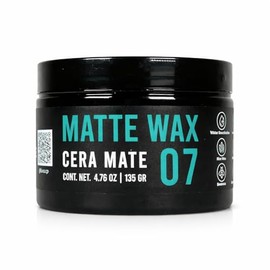 Luxa 07 Cera Mate para Hombre - Alta Fijación y Acabado 100% Natural - Aroma Cítrico y Maderas Suaves - 135g.
