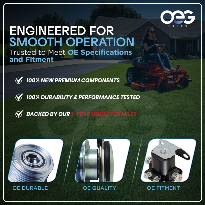 OEG Parts New 12V Starter Solenoid Compatible With 2001-2009 Chevy